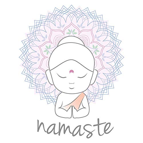 5 Ace namaste |Motivational quotes|Inspirational quotes|Gym Poster| wall sticker paper poster(size:12x18 inch),multicolor - Image 1