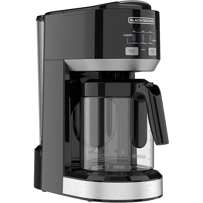 BLACK&DECKER Single-Serve & Carafe Coffee Maker | Brews single cups or carafes with reusable filters, keep-warm plate and multiple serving sizes. - Image 1