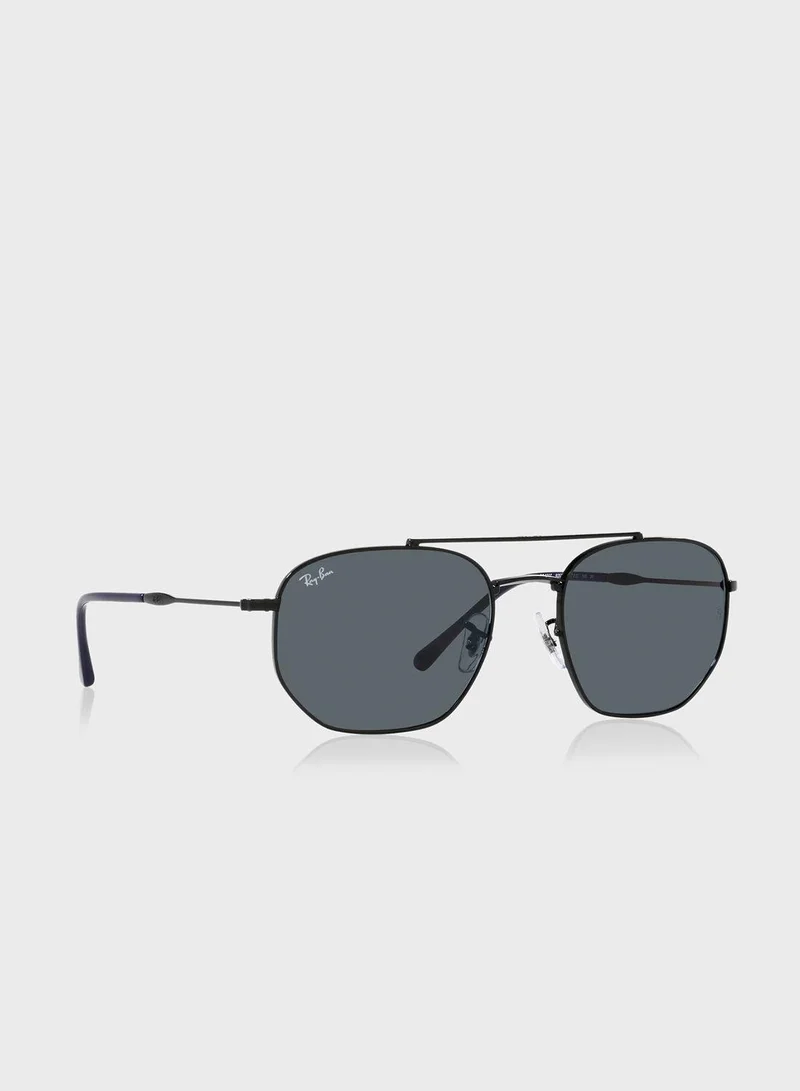 Ray-Ban  0Rb3707 Irregular Sunglasses  | Best Price UAE