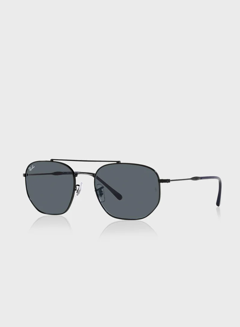 Ray-Ban  0Rb3707 Irregular Sunglasses  | Best Price UAE