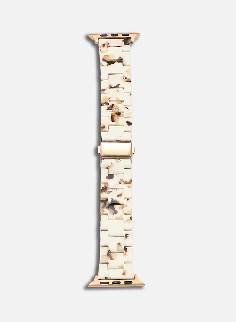 Haute Sauce Textured Acrylic Apple Watch Strap For Women | 42mm/44mm/45mm
