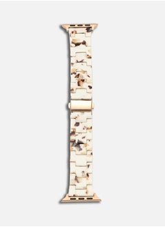 Haute Sauce Textured Acrylic Apple Watch Strap For Women | 42mm/44mm/45mm  - Image 4