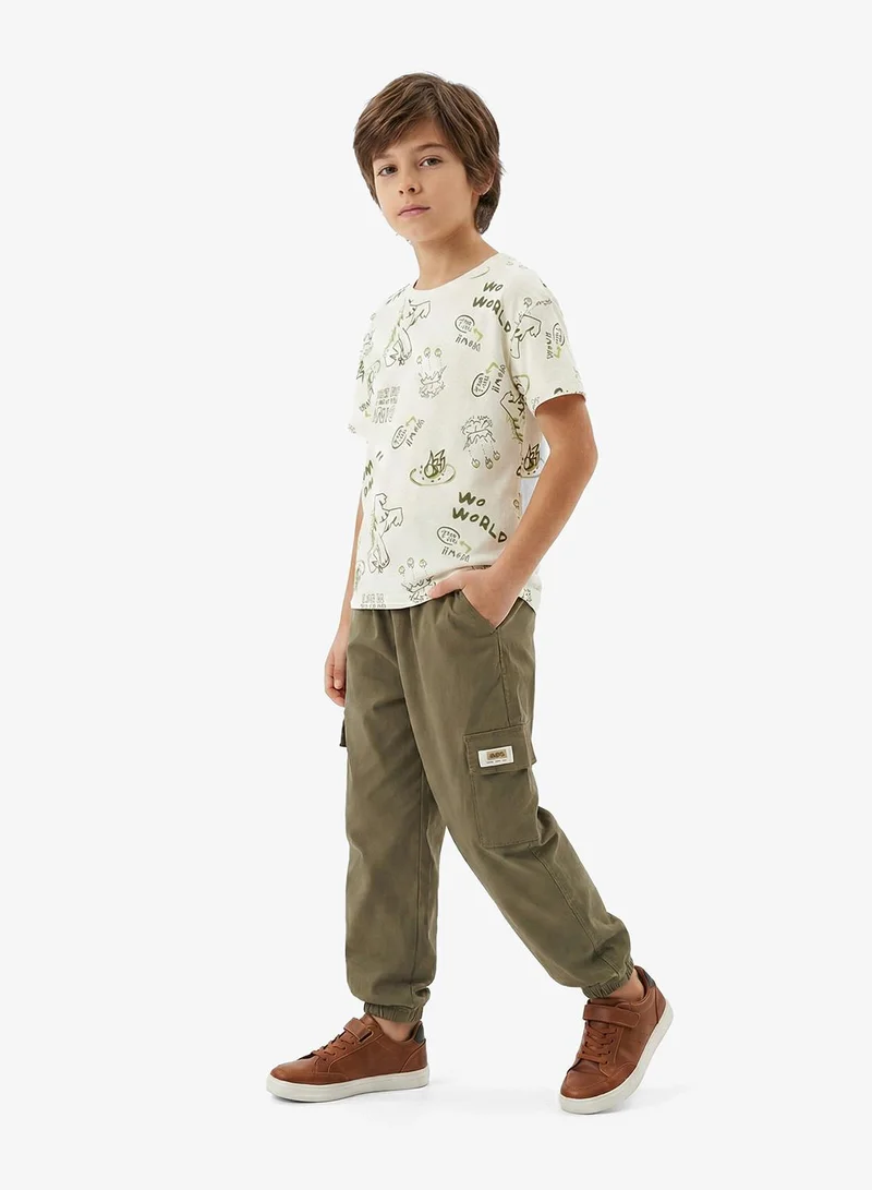 بنياتا تيشيرت مطبوع