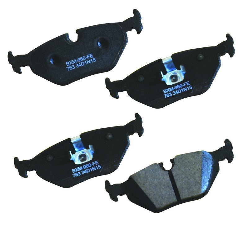 Bendix Premium SBM763 Semi-Metallic Rear Brake Pads for Select Models BMW 318i, 318is, 318ti, 320i, 323Ci, 323i, 323is, 323ti, 325Ci, 325i, 325xi, 328i, 328is, Z4, Saab 9-5 - Image 5