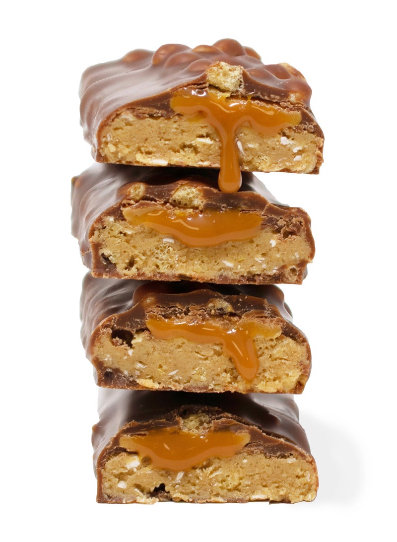 YuBi Bar Yubi Bar Vegan Hazelnut Protein Bars – 12 x 35 g (Total 420 g) – 99 Calories, High Protein & Fibre, Low Sugar, Gluten & Dairy-Free Snack, Made in UK  - Image 3