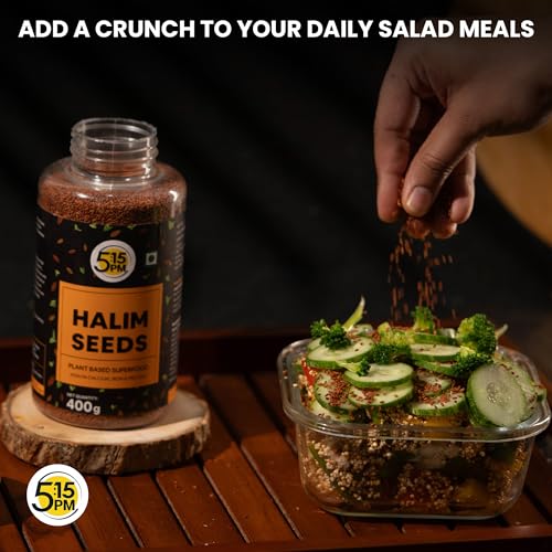 5:15PM Halim Seeds For Eating | 400g |Garden Cress Aliv Seeds | Hygienically Packed | Raw and Natural | Halim SeedI Used in Cooking, Baking, Smoothies and Other Beverages and Hair Growth - Image 3