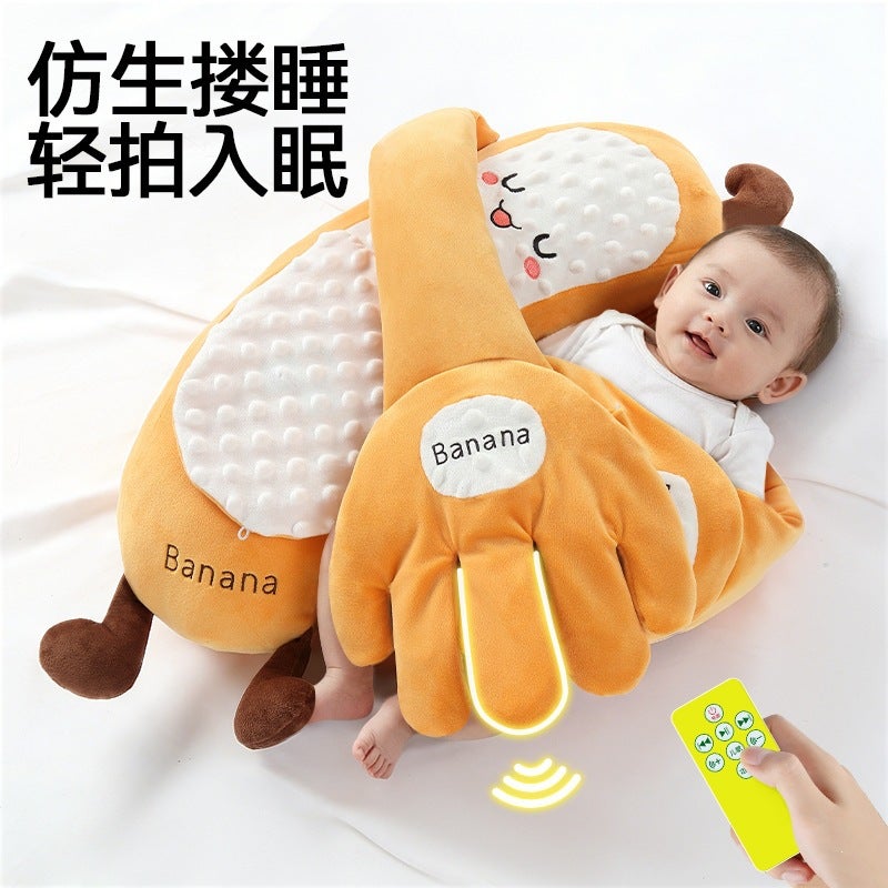Baby Soothing Palm Pillow, Baby Cuddle Pillow For Sleeping, Patting And Coaxing Tool, Newborn Anti-Startle Lying Sleep Comfort Pillow - Image 4