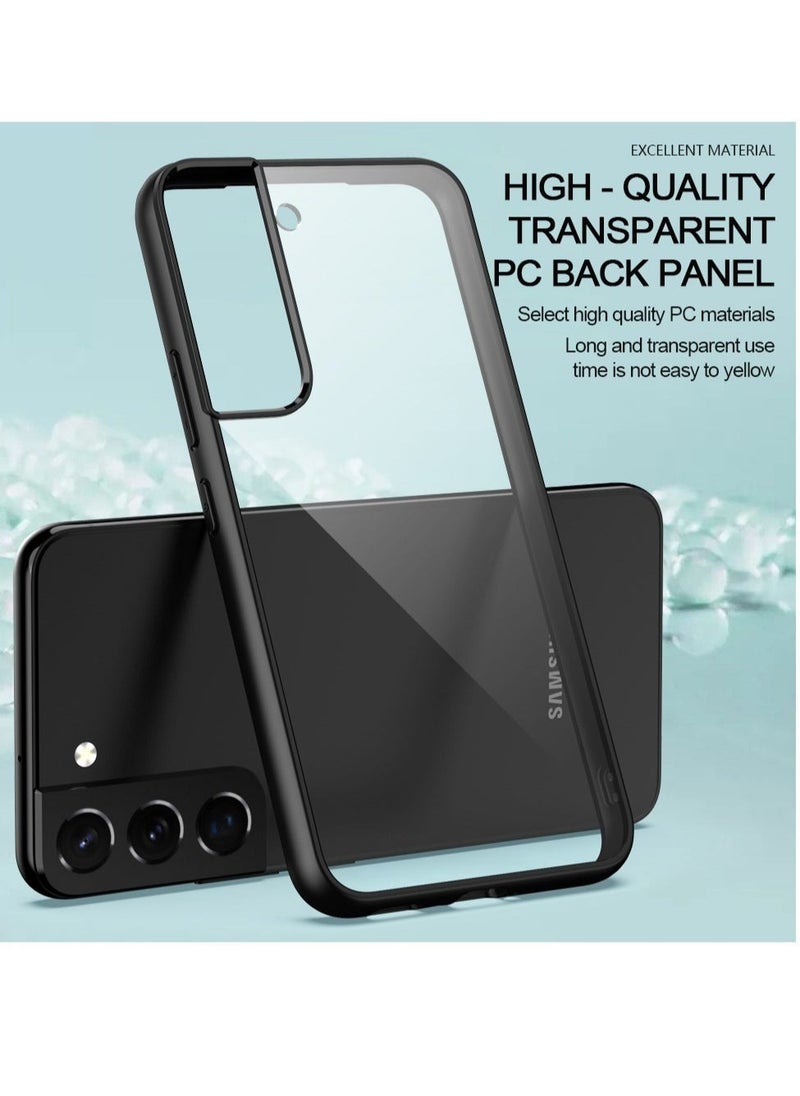 Raxoom Premium Matte TPU With Clear Hard PC Hybrid Phone Case for Samsung Galaxy S22 S22 Plus - Image 2