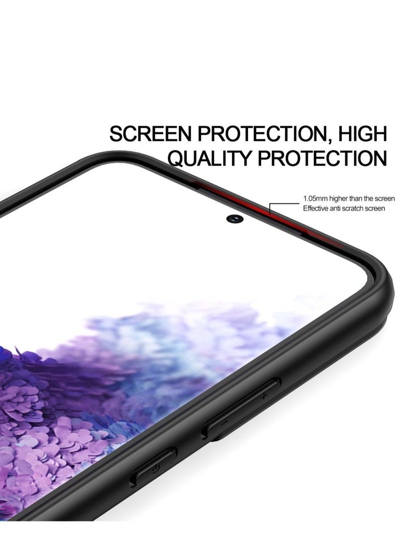 Raxoom Premium Matte TPU With Clear Hard PC Hybrid Phone Case for Samsung Galaxy S22 S22 Plus - Image 3