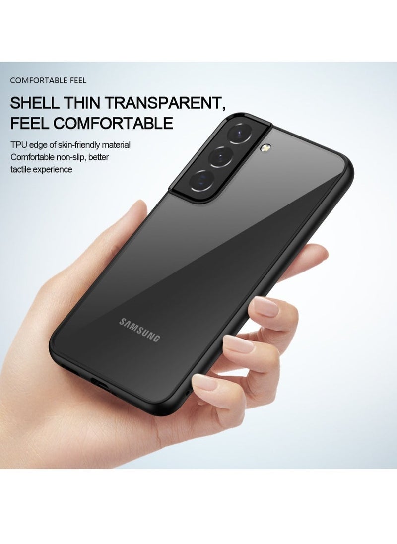 Raxoom Premium Matte TPU With Clear Hard PC Hybrid Phone Case for Samsung Galaxy S22 S22 Plus - Image 5