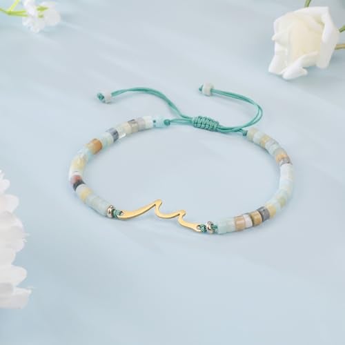 Sereney 18th Birthday Gifts for Girls as Handmade Wave Bracelet 18th Birthday Decorations for Girls, 18 Year Old Girl Birthday Gifts Ideas as Gifts for 18 Year Old Girl Daughter Granddaughter Niece - Image 3