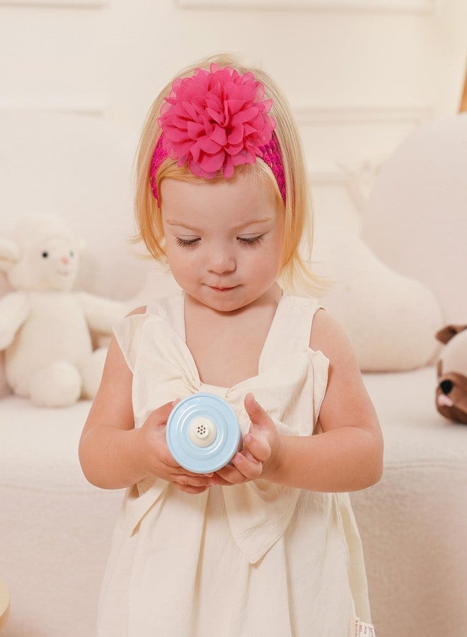 jollybows 18pcs Baby Girls Headband Chiffon Flower Soft Stretchy Hair Band Hair Accessories for Baby Girls Newborns Infants Toddlers and Kids - Image 4