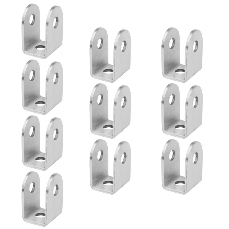 GBGS 10 Pcs U Bracket for 3/4" Panels,Bracket Stamped 304 Stainless Steel - Image 4
