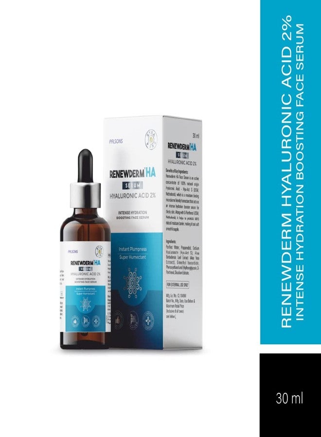 RENEWDERM سيروم رينيوديرم بحمض الهيالورونيك لترطيب مكثف للوجه | امتلاء فوري | بشرة ناعمة وملساء ومرنة | مرطب فائق، 30 مل - Image 2