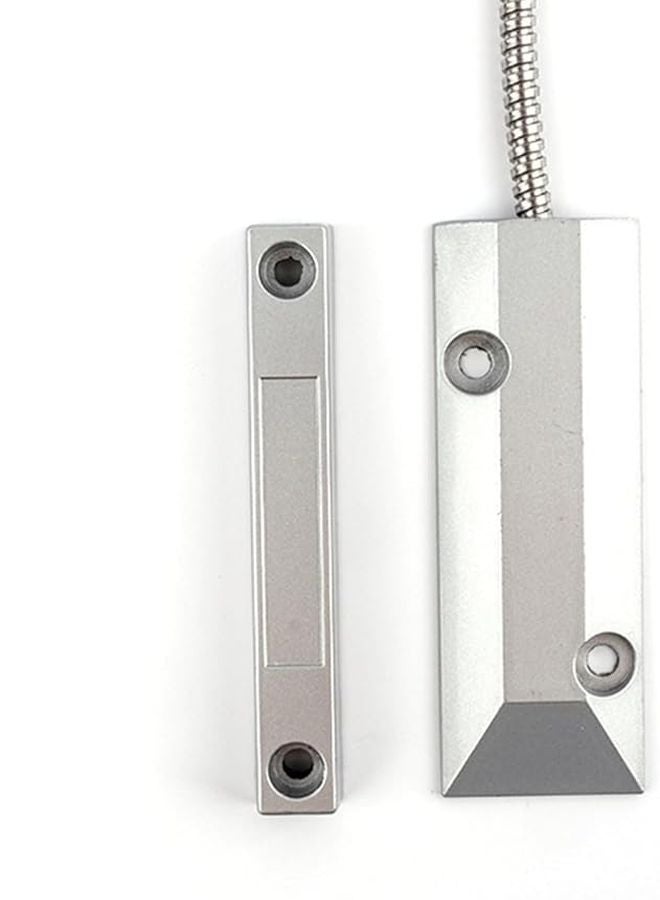 عادة مفتوحة مغناطيسية ريد سويتش مستشعر إنذار باب المرآب علبة سبائك الزنك - Image 5