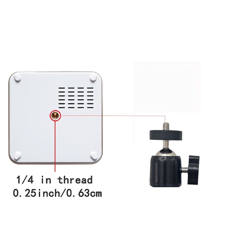 Compact Wall Ceiling Projector Mount 6CMYUT Heavy Duty Projection Desktop Tripod Mount - Image 4