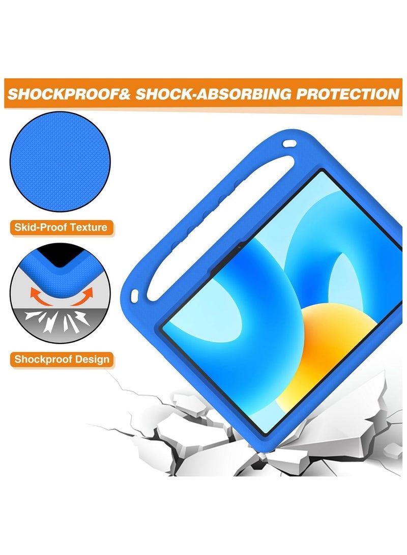 عام حافظة متوافقة مع Huawei MatePad Air 11.5 بوصة 2023 الصادرة، 【صديقة للأطفال】 غطاء واقٍ خفيف الوزن من EVA للحماية من الصدمات بمقبض وواقف لـ Huawei MatePad Air 11.5. - Image 3