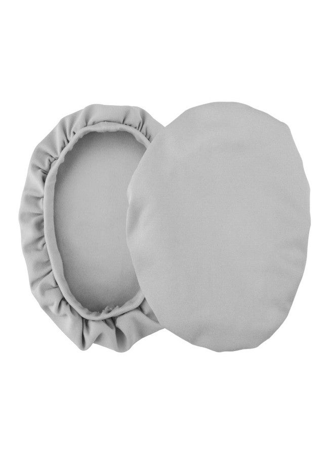 Linkidea Fabric Ear Covers, Washable, Sweatproof Protectors for Headphones, Ideal for Gym & Gaming, 2 Pairs (Size S, Light Grey) - Image 4
