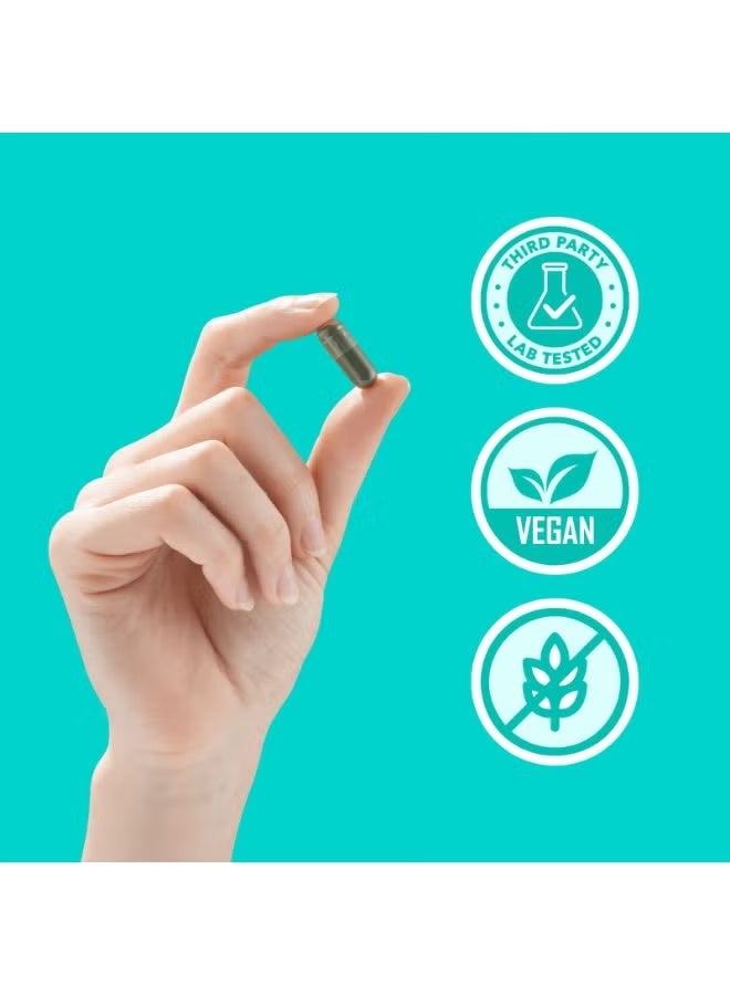 DEOS Chlorophyll Body Freshness Capsules – Plant-Based Internal Deodorant for Long-Lasting Freshness – 30 Capsules - Image 3