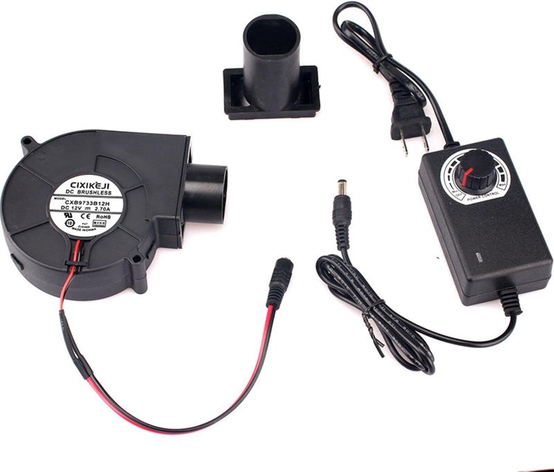 12V Portable Blower for Outdoor Use with Adjustable Airflow for Picnics and Fireplaces - Image 5