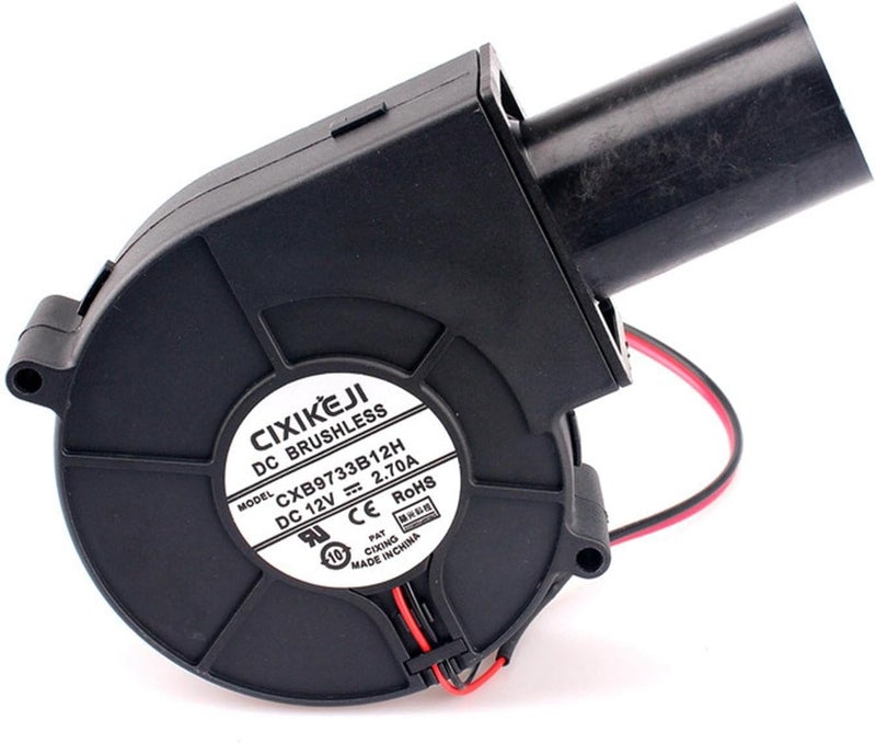12V Portable Blower for Outdoor Use with Adjustable Airflow for Picnics and Fireplaces - Image 2