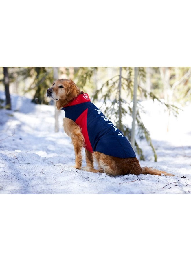 Ariat Team Softshell Dog Jacket - Insulated, Water Repellant Pet Coat - Image 5