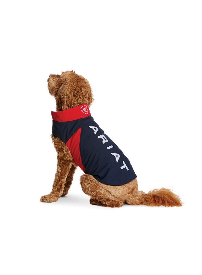 Ariat Team Softshell Dog Jacket - Insulated, Water Repellant Pet Coat - Image 1