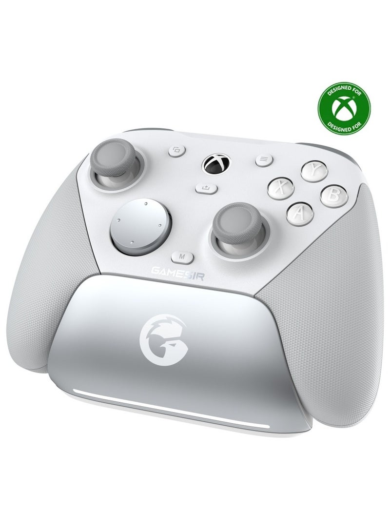 general Professional Gamepad Game Sir G7 Pro Wireless Controller Tri-Mode Connectivity with Charging Dock for Xbox Series X|S, Xbox One, PC, Android, Plug and Play with TMR Sticks, Hall Effect Analog Triggers, Six-Axis Gyroscope, Four Macro Buttons, 1000Hz Polling Rate, Four Rumble Motors, Back Button Latches, Battery 1200mAh, 3.5mm Audio Jack, Smart Auto Start-Stop - Image 1