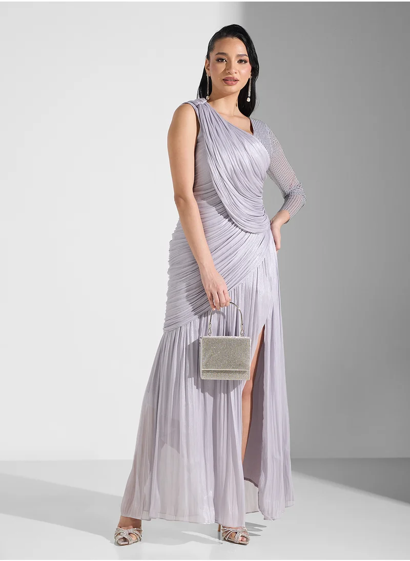 Namshi x Asymmetric Evening Dress