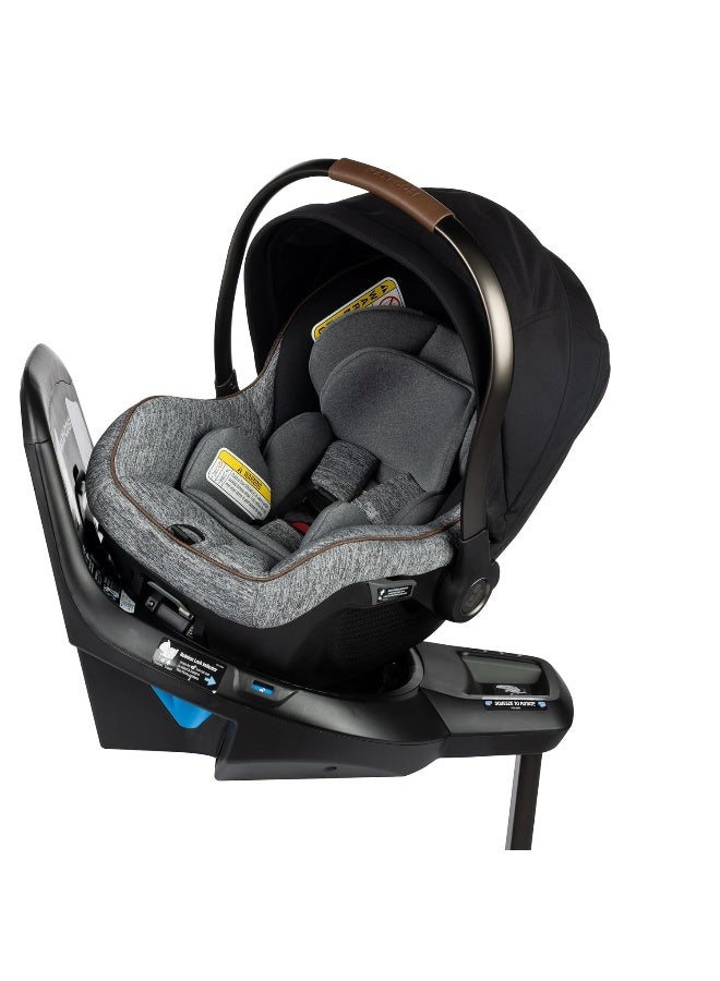 MaxiCosi Maxi-Cosi Peri™ 180 Rotating Infant Car Seat, Baby Car Seat Rotating Carseat, Swivel Car Seat, Onyx Wonder - Image 1