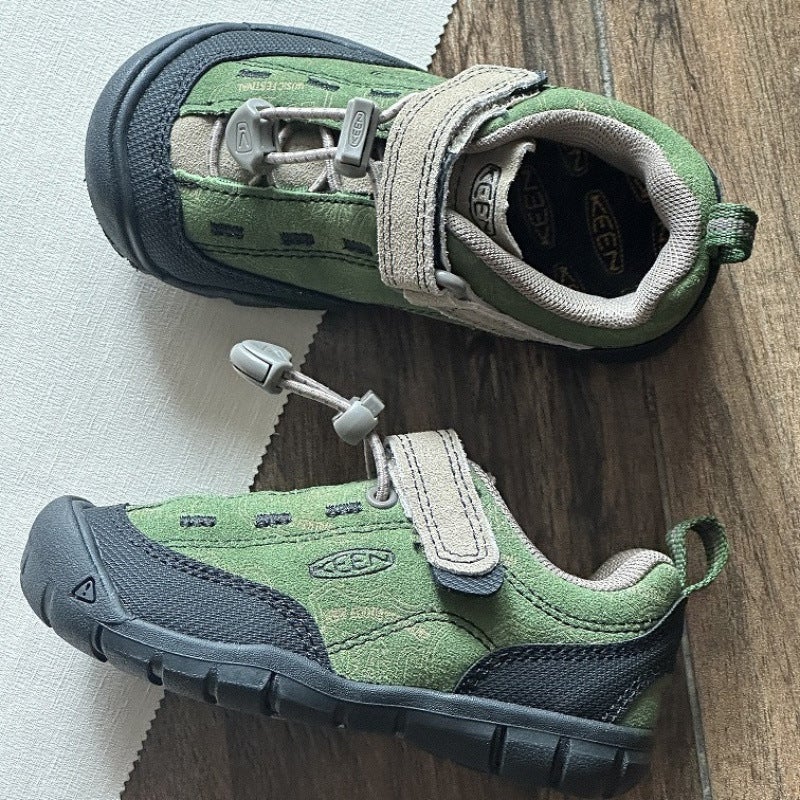 Spot Keen Jasper Kidsren'S Shoes Kidsren'S Outdoor Waterproof Boys' Non-Slip Girls' Hiking Shoes Sports Shoes - Image 5