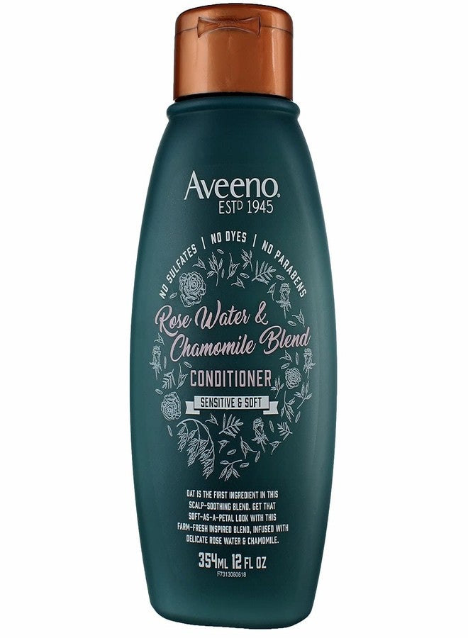 Aveeno Conditioner Rosewater & Chamomile Blend 12 Ounce (354ml) (2 Pack) - Image 4