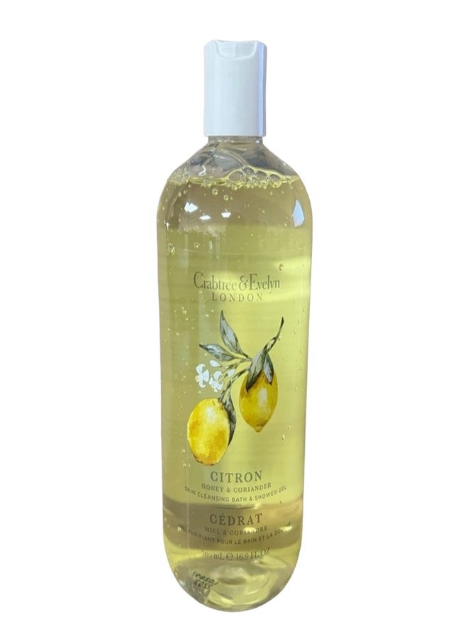 Crabtree & Evelyn CITRON Skin Cleansing Bath & Shower Gel 16.9 OZ - Image 1