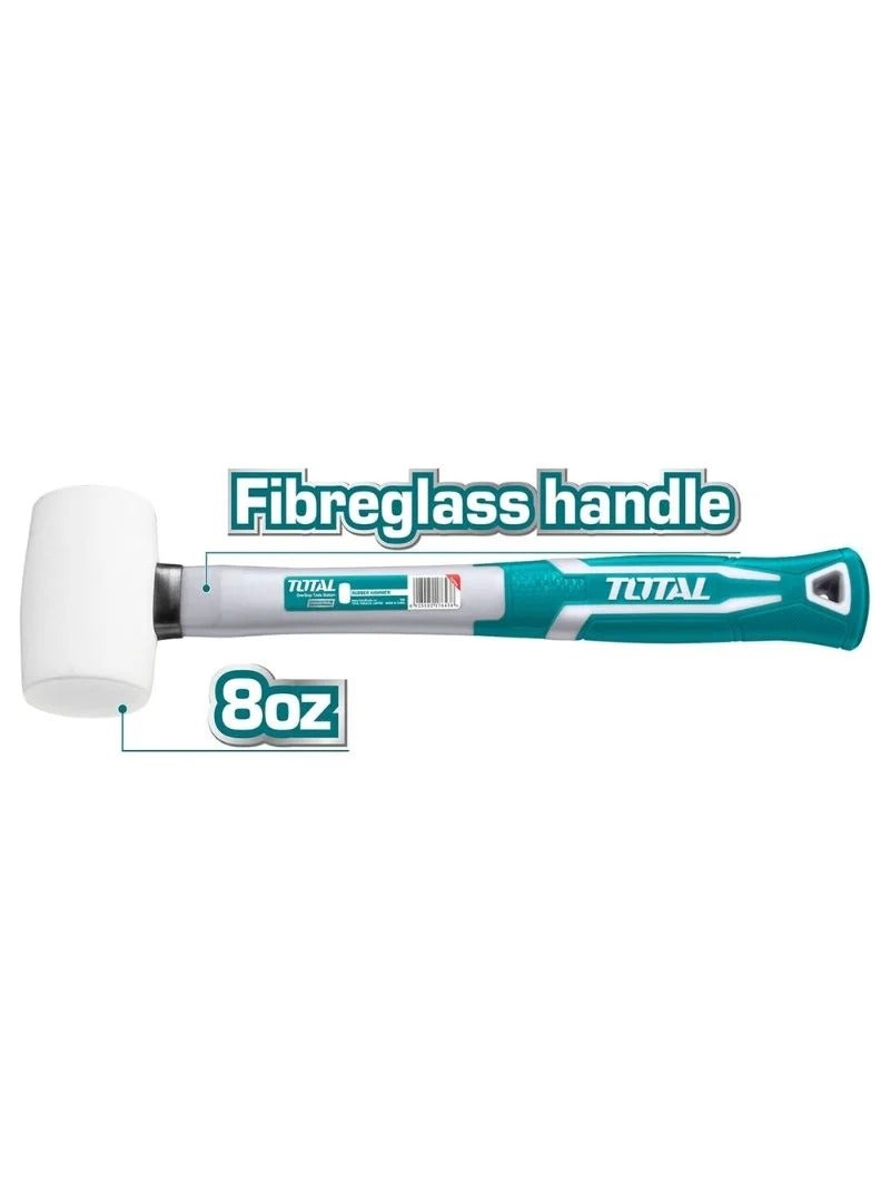 توتال TOTAL مطرقة مطاطية 8 أونصة 220 جم THT76836  - Image 3