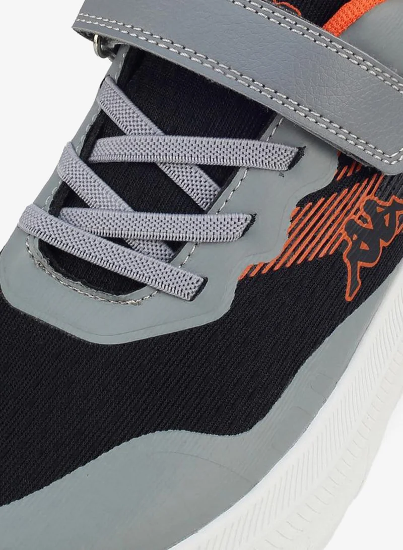 Kappa BLACK Boys Hook & Loop School Sports Shoes for Men | Best Price UAE