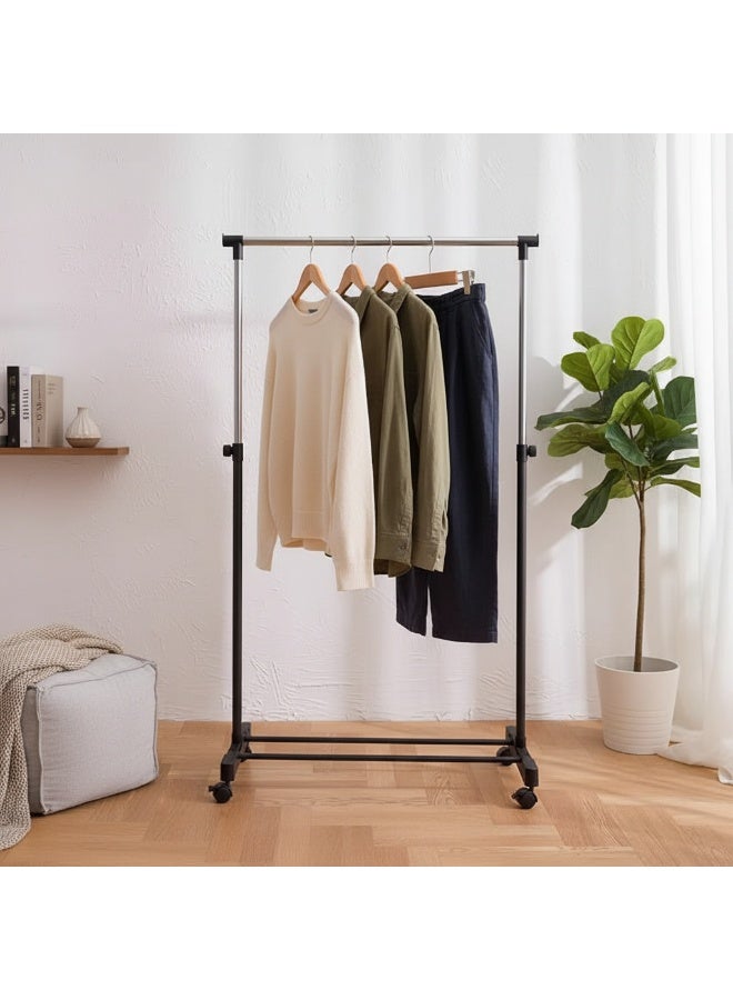 Living Black Metal Clothes Hanger Clothes Holder - Image 4