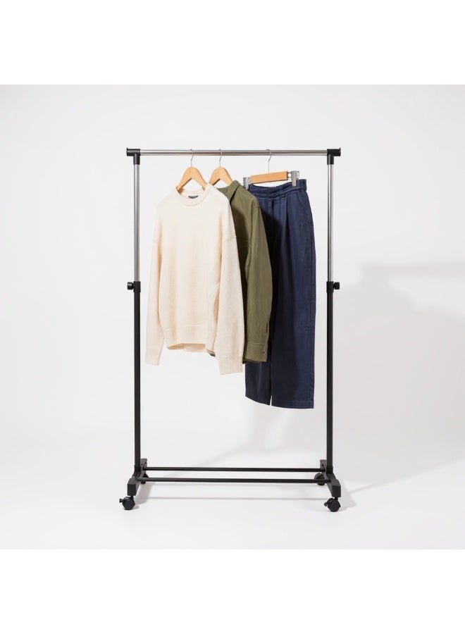 Living Black Metal Clothes Hanger Clothes Holder - Image 3