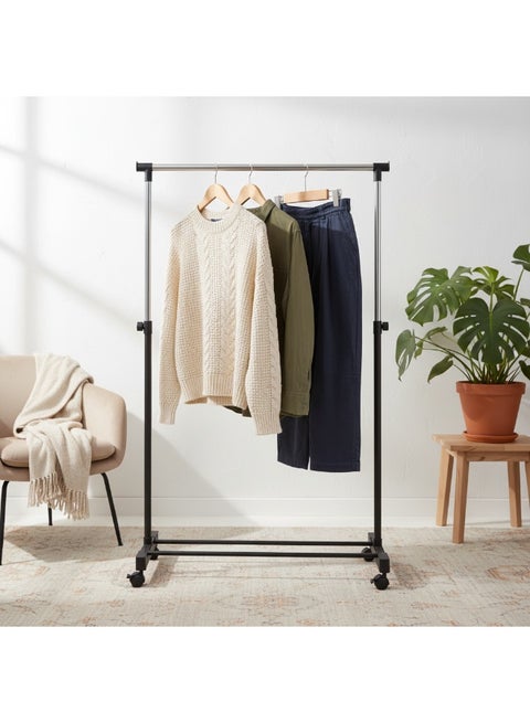 Black Metal Clothes Hanger Clothes Holder