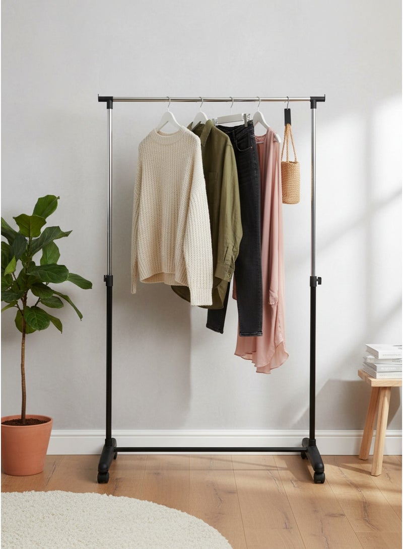 Living Black Metal Clothes Hanger Clothes Holder - Image 3