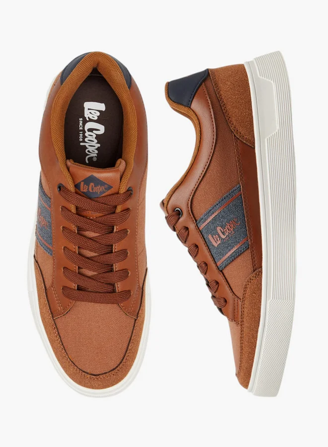 Lee Cooper Men's Colourblock Lace-Up Sneakers