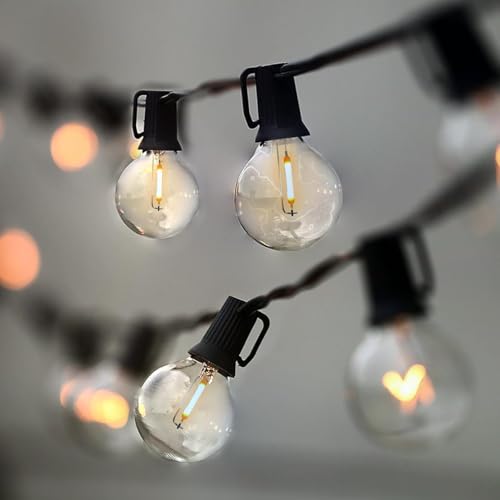 XERGY Outdoor String Lights 15 Feet G40 Globe Lights with 15 Edison LED Break Proof Bulbs +1 Extra, Light for Backyard Terrace Garden Balcony Party Decor for Home Decoration - Image 4
