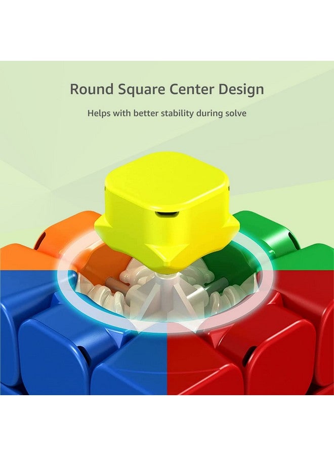 Cubelelo Drift 3M Plus 3X3 (Magnetic) Stickerless Cube | Drift + | Customized & Improved Version Of Moyu Rs3M | Speedcube For Kids & Adults | Magic Speedy Stress Buster Brainstorming Puzzle  - Image 5
