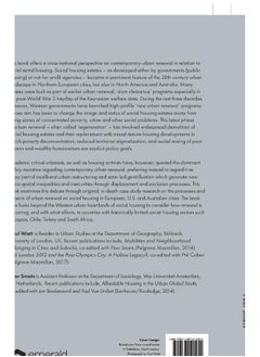 Social Housing and Urban Renewal: A Cross-National Perspective  - Image 1