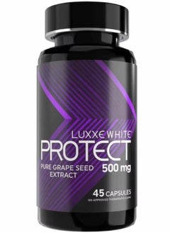 LUXE Luxxe White Protect Pure Grapeseed Extract 500 mg 45 Capsules  - Image 1