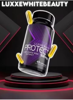 LUXE Luxxe White Protect Pure Grapeseed Extract 500 mg 45 Capsules  - Image 2