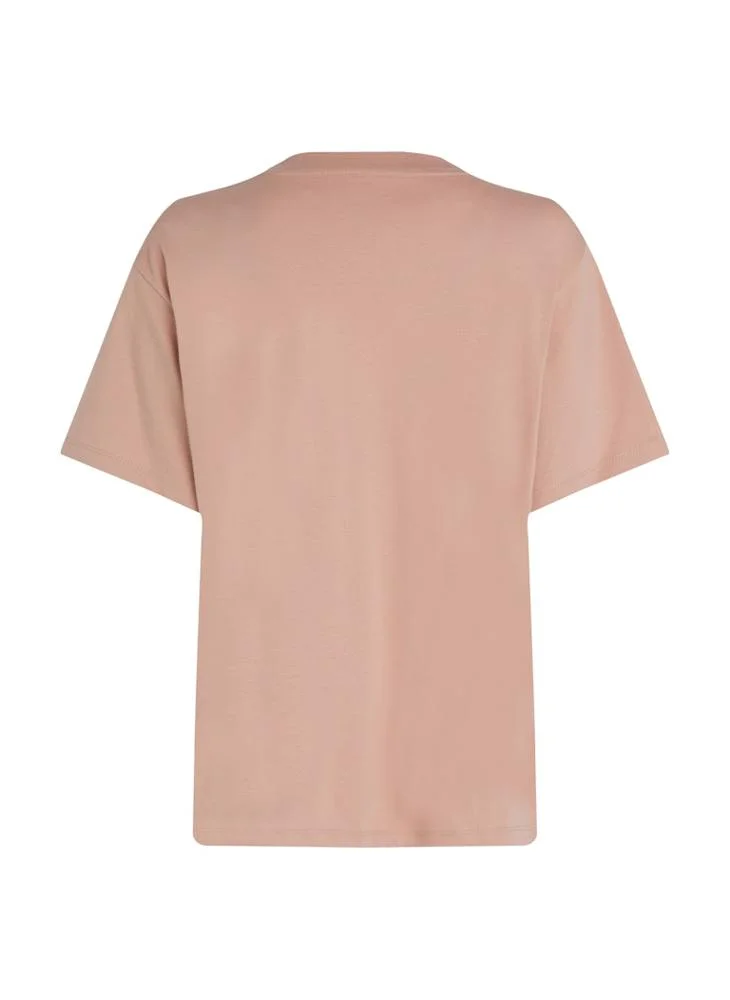 Calvin Klein Jeans Logo Detail Knitted T-Shirt
