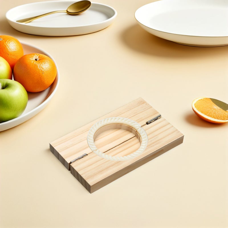Dumpling Maker Press: Kitchen Empanada Maker Press Mold Manual Pastry Dumpling Wrapper Machine for Chinese Food Empanada Ravioli Pierogi Hand Pie - Image 5