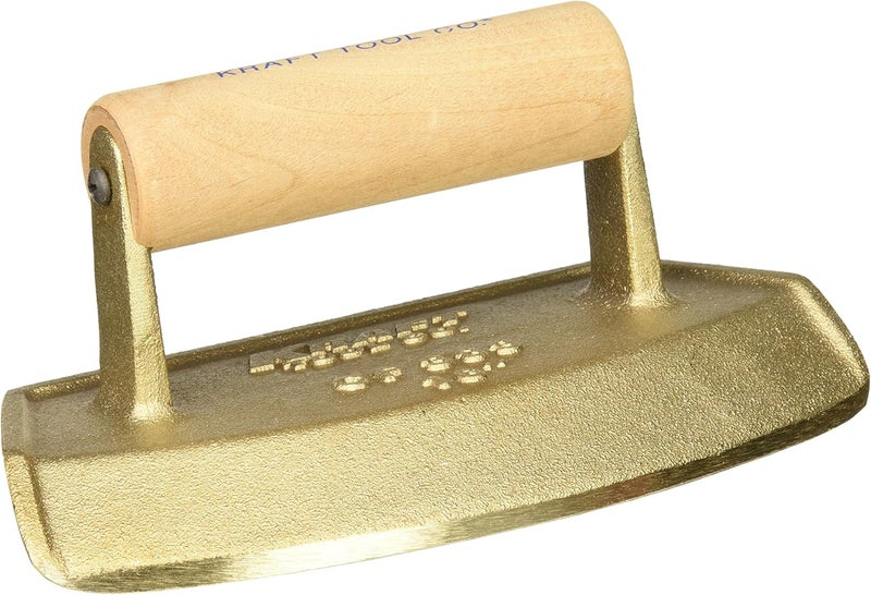 CF383 Diameter Chamfer Tube Bronze Edger with Wood Handle, 16-Inch