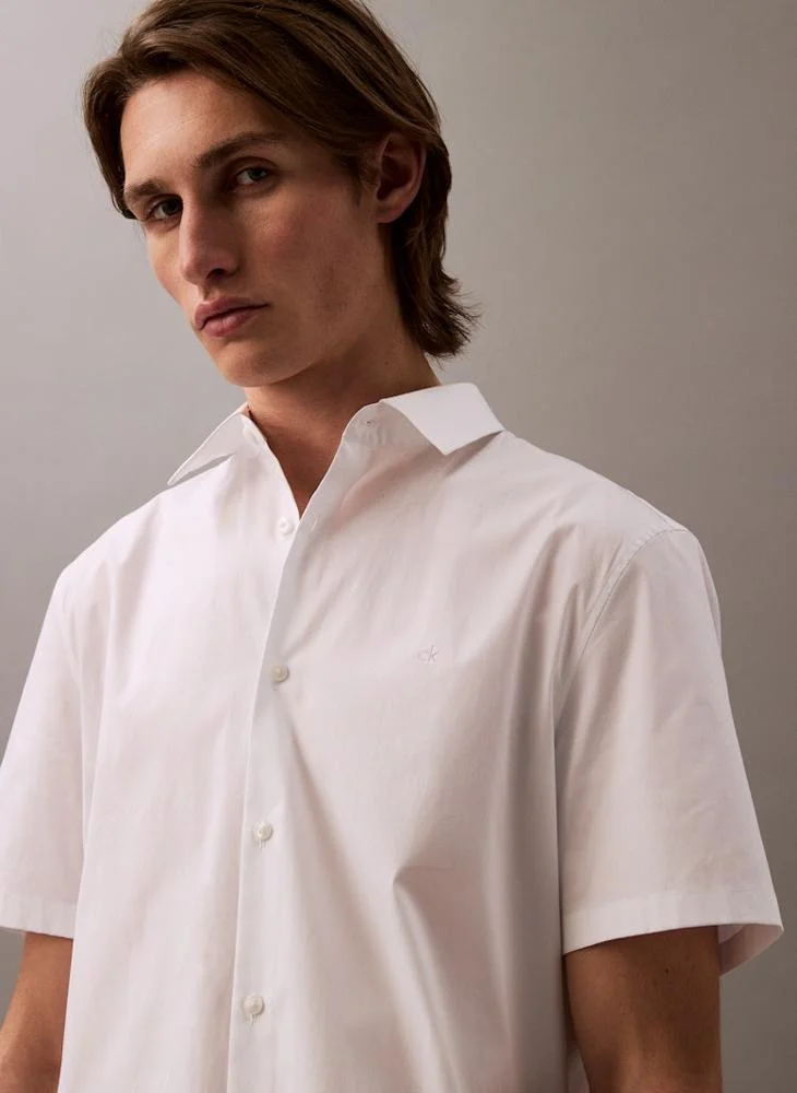 CALVIN KLEIN Slim Stretch Cotton Shirt