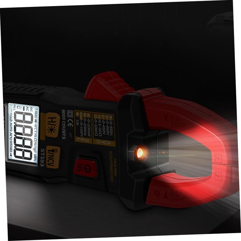St193 Auto-ranging Clamp Meter Digital Multimeter Portable Electrical Tester for Ac/dc Voltage Current Resistance Home Use Without Battery - Image 4